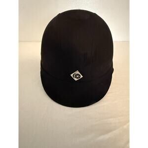 Charles Owen JR8 Riding Helmet -Size 7 Black Microfiber Suede